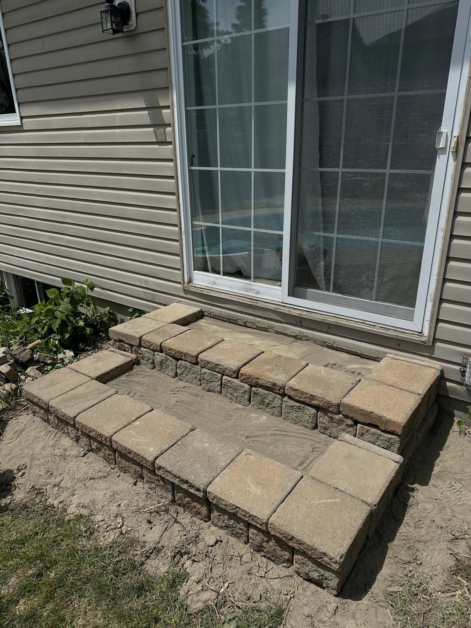 Second course and treads